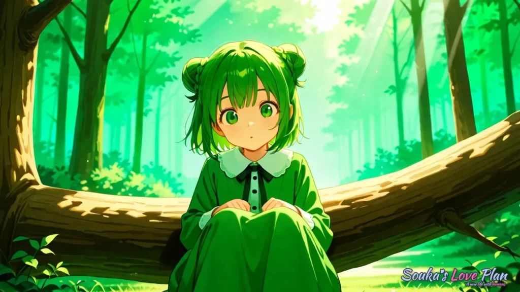 学習する四葉