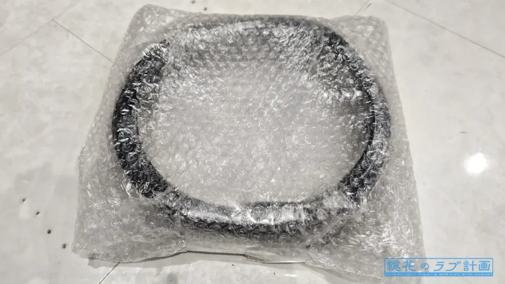 届いた商品の梱包状態はプチプチ2重でした。